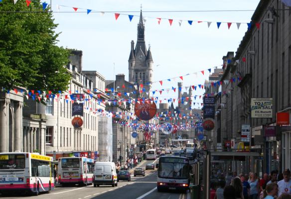 Aberdeen High Street shops - See text below