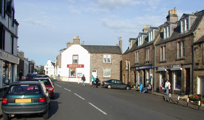 Crail High Street shops - See text below