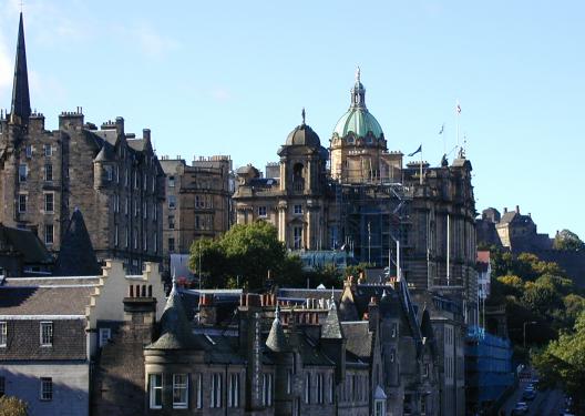 Edinburgh South looking back from North Bridge