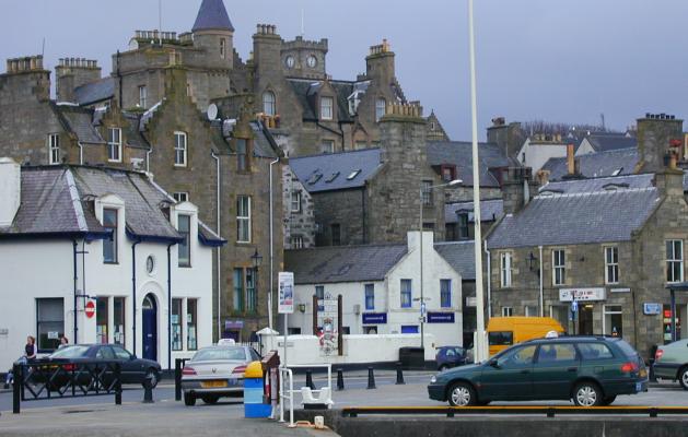 Lerwick High Street shops - See text below