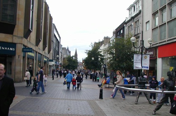 Perth High Street shops - See text below