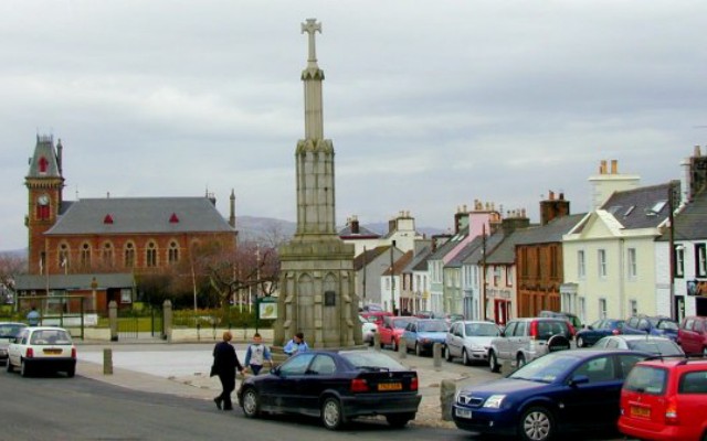 Wigtown High Street shops - See text below